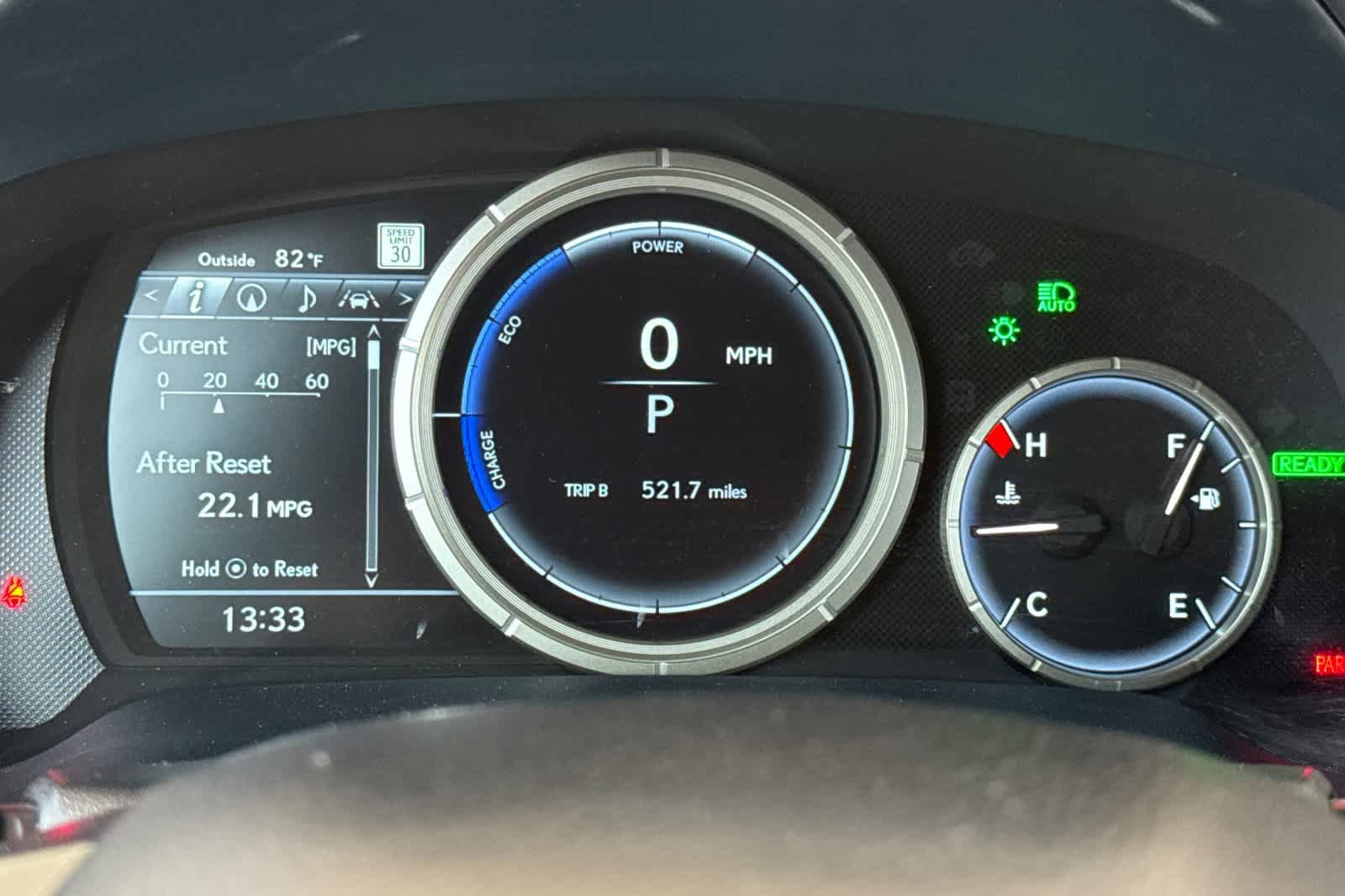 Used 2021 Lexus RX 450h F Sport w/ Cold Weather Package (CT) AWD/4WD image 28