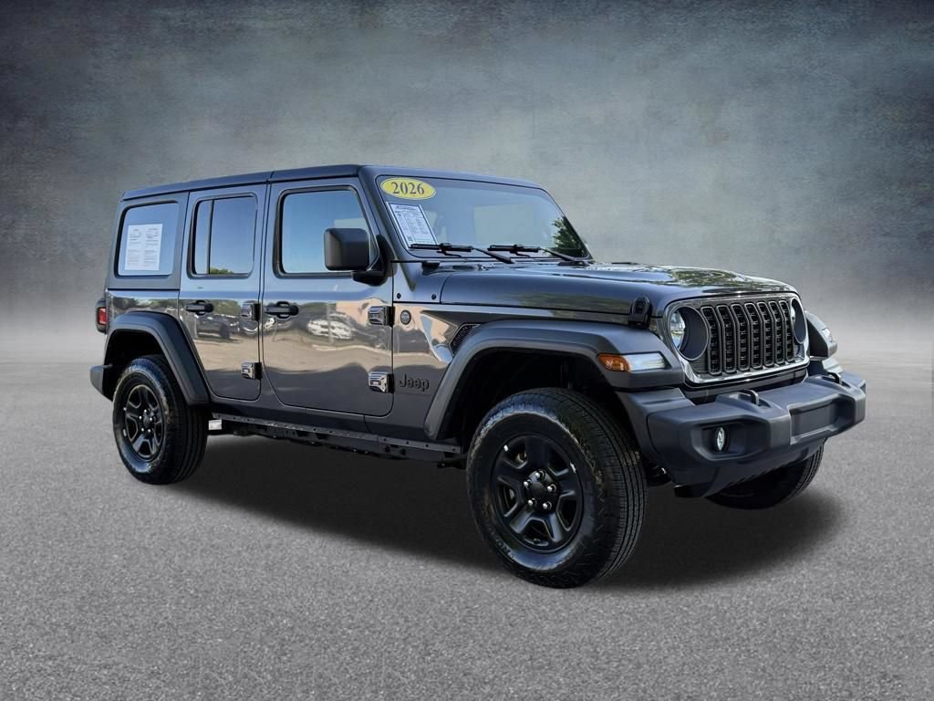 Used 2026 Jeep Wrangler Unlimited Sport AWD/4WD image 3