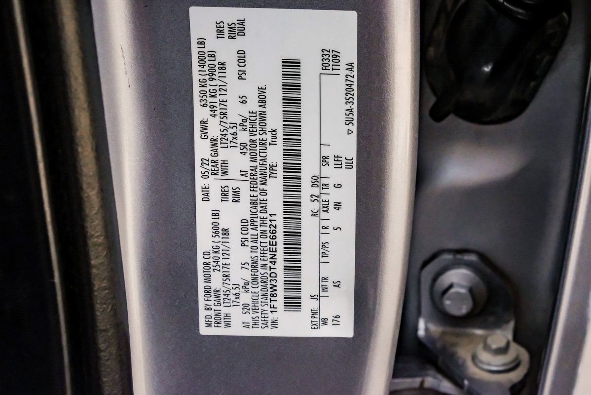 Used 2022 Ford F350 XL w/ STX Appearance Package image 55