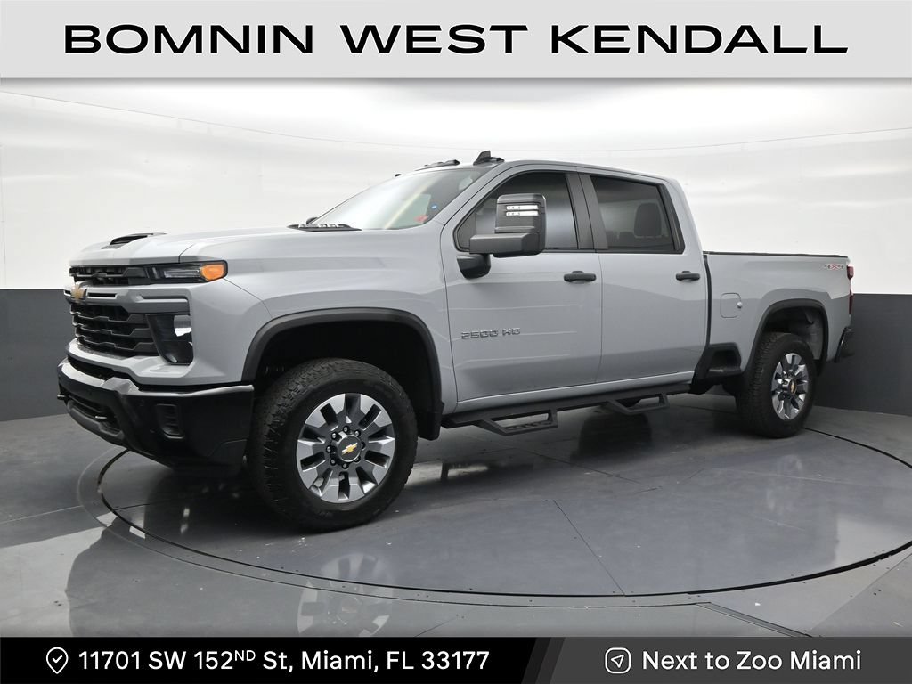 Used 2025 Chevrolet Silverado 2500 Custom w/ Custom Value Package AWD/4WD image 1
