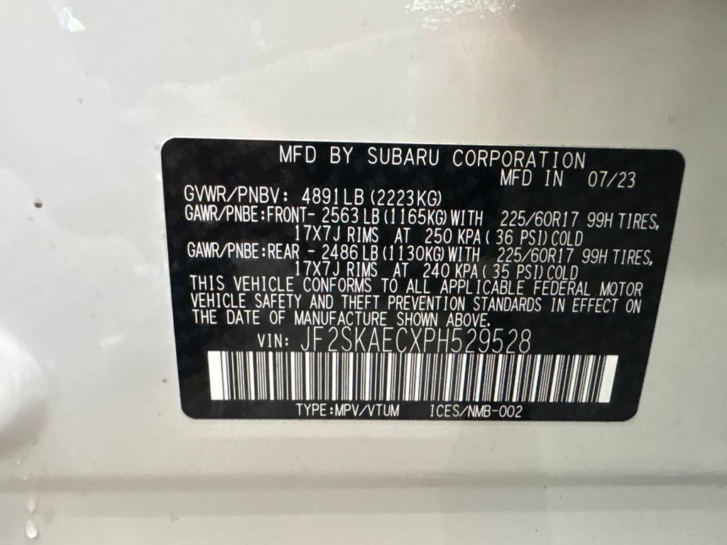 Certified 2023 Subaru Forester Premium AWD/4WD image 32