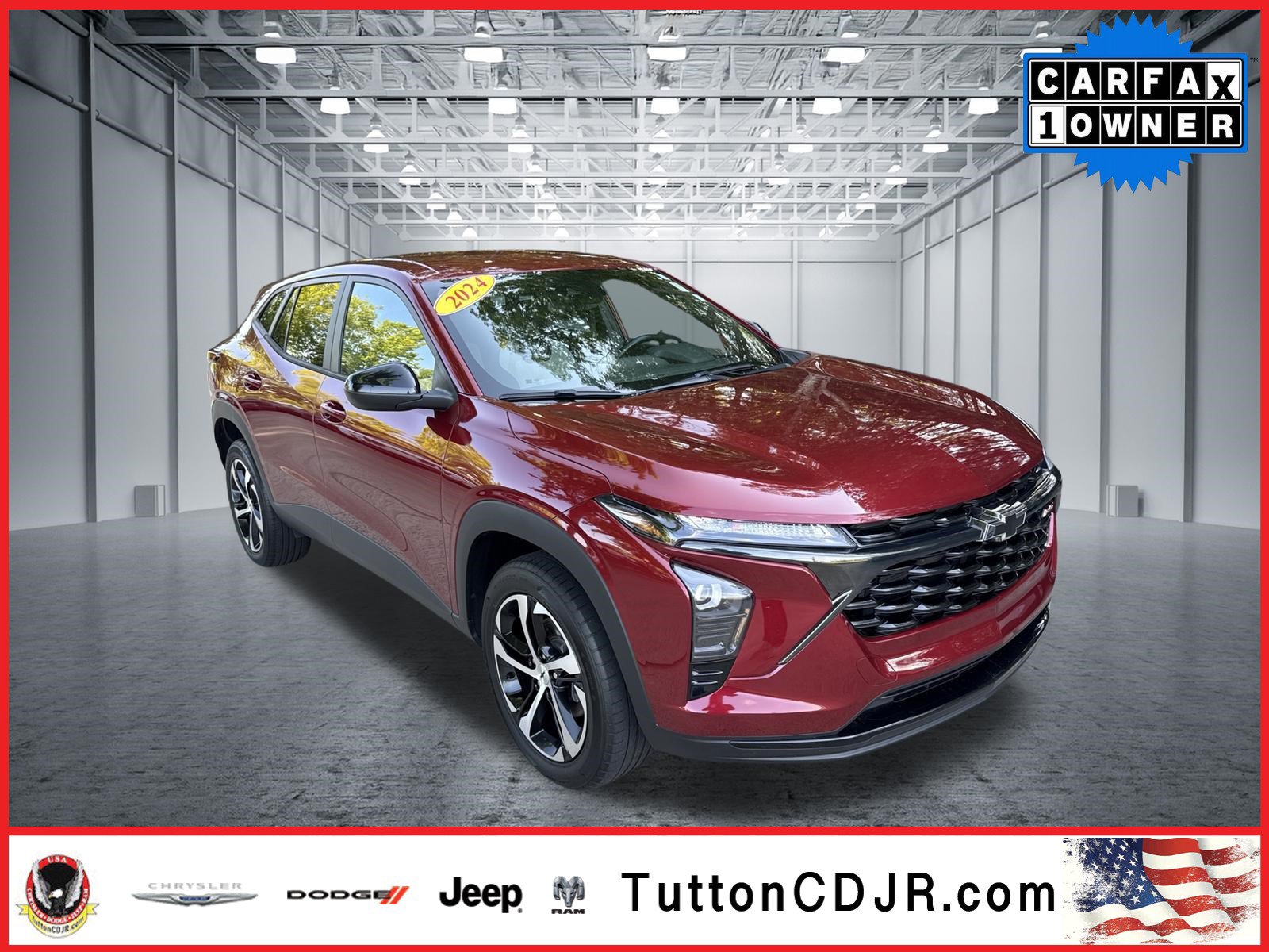 Used 2024 Chevrolet Trax RS w/ Driver Confidence Package FWD image 1