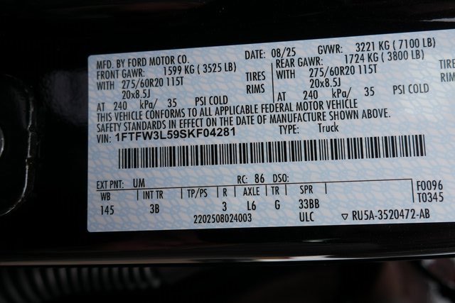 New 2025 Ford F150 XLT w/ Equipment Group 303A High image 29