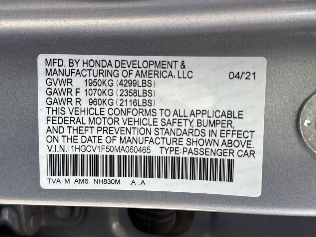Used 2021 Honda Accord EX-L image 30