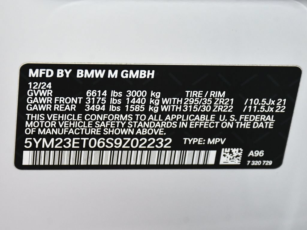 Used 2025 BMW X6 M Competition w/ Executive Package AWD/4WD image 22