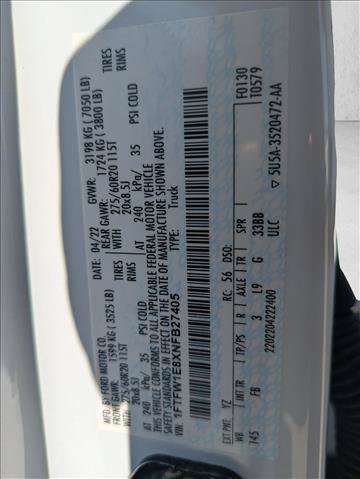 Used 2022 Ford F150 XLT w/ Equipment Group 302A High AWD/4WD image 25