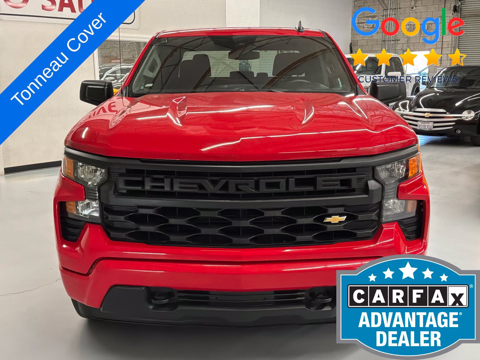 Used 2024 Chevrolet Silverado 1500 Custom w/ LPO, Dark Essentials Package RWD image 2