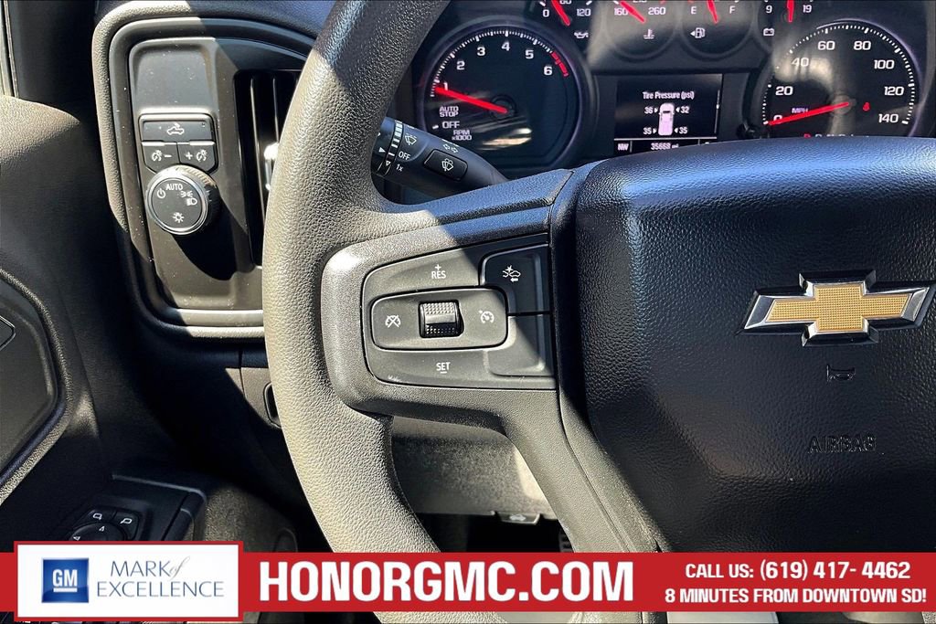 Used 2023 Chevrolet Silverado 1500 Custom w/ LPO, Dark Essentials Package RWD image 12
