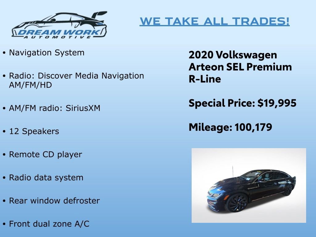 Used 2020 Volkswagen Arteon SEL Premium image 2