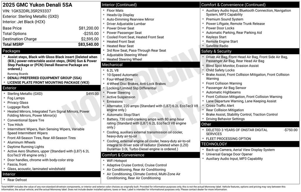 Certified 2025 GMC Yukon Denali image 35