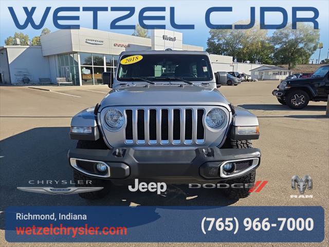 Certified 2018 Jeep Wrangler Unlimited Sahara image 2