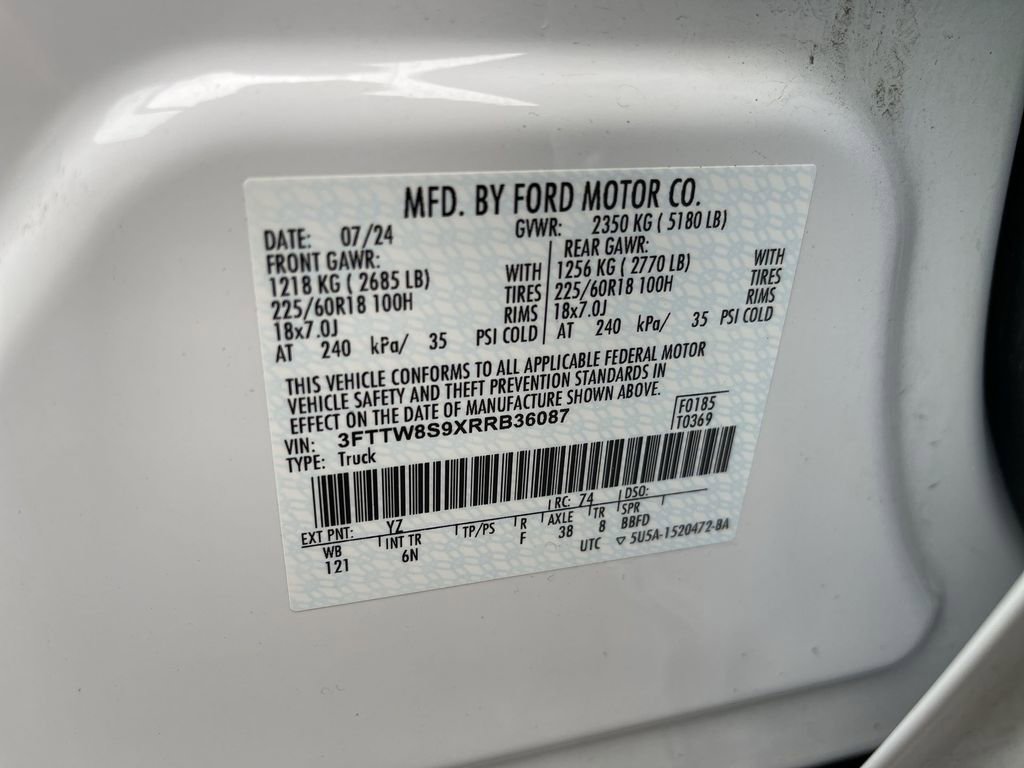 Used 2024 Ford Maverick Lariat w/ 4K Tow Package image 33