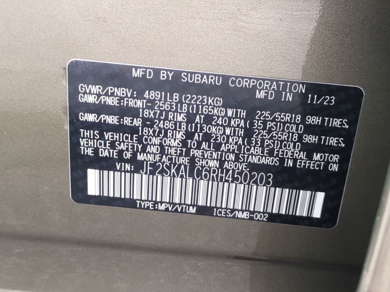 Certified 2024 Subaru Forester Limited w/ Pop Package 2 AWD/4WD image 37