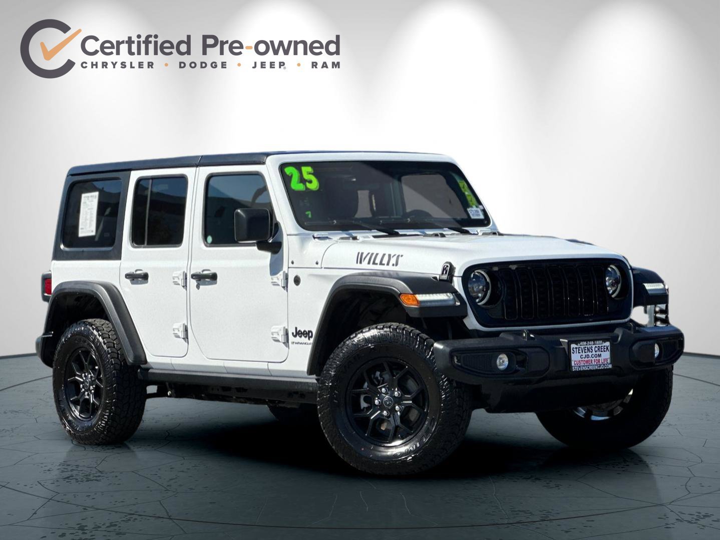 Certified 2025 Jeep Wrangler Unlimited Sport AWD/4WD image 2