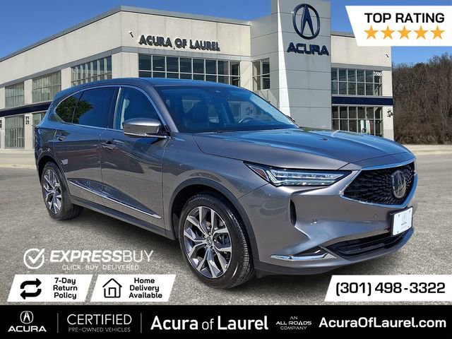 Certified 2024 Acura MDX SH-AWD w/ Technology Package