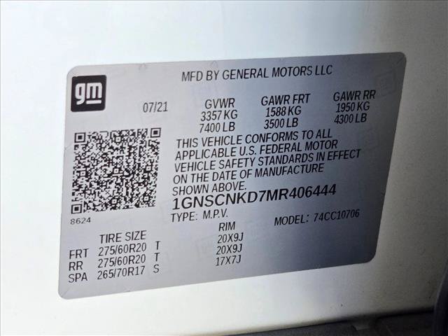 Used 2021 Chevrolet Tahoe LT RWD image 26
