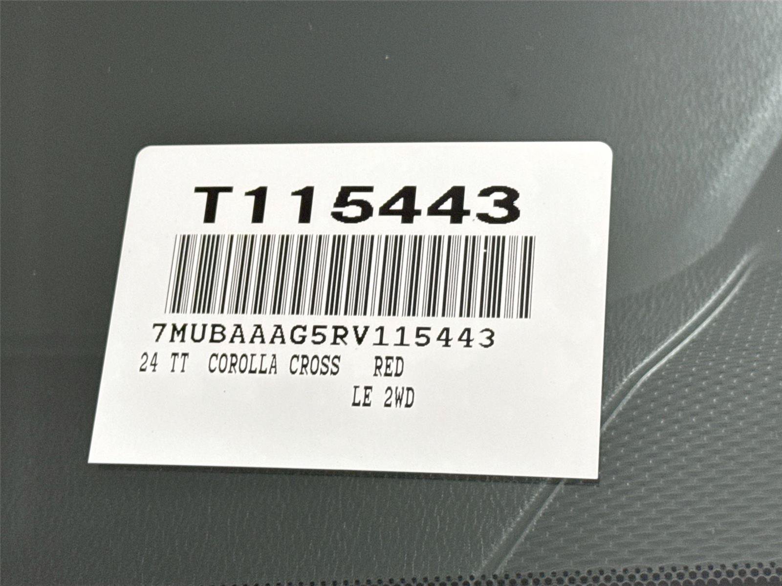 Used 2024 Toyota Corolla Cross LE w/ Moonroof Package FWD image 45