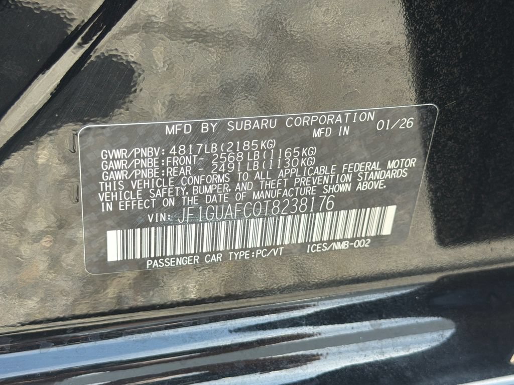 Certified 2026 Subaru Impreza 2.0i Sport AWD/4WD image 33
