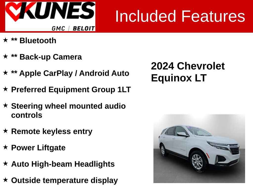 Used 2024 Chevrolet Equinox LT image 2