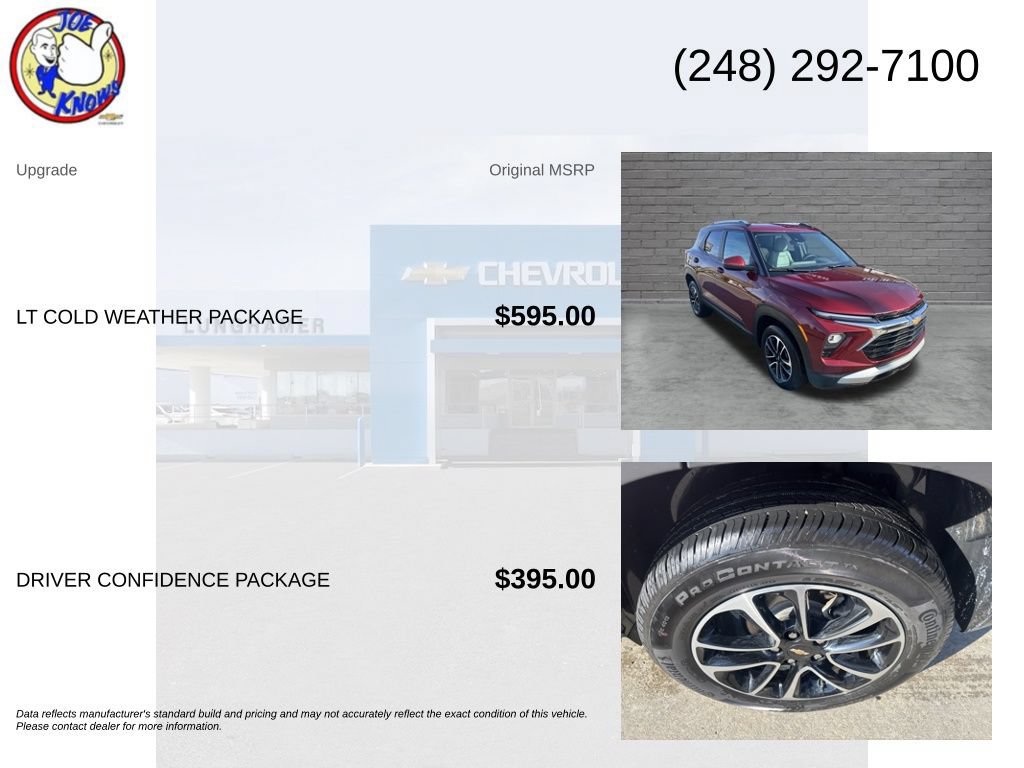 Certified 2024 Chevrolet TrailBlazer LT w/ LT Cold Weather Package AWD/4WD image 5