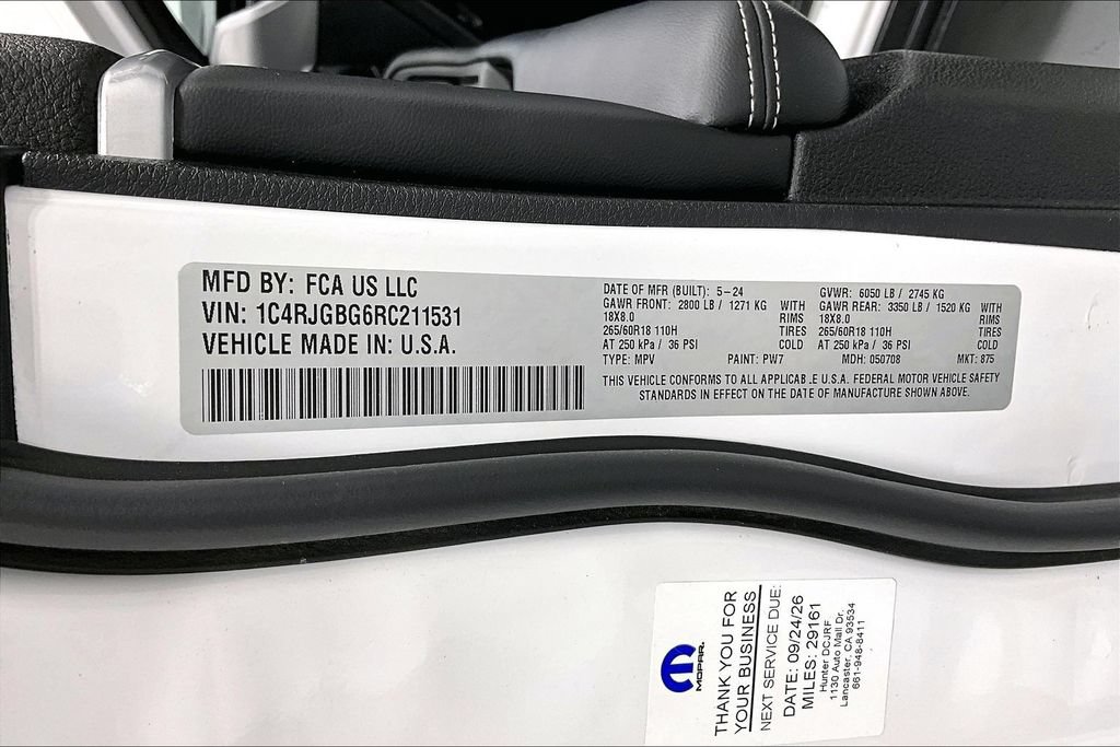 Used 2024 Jeep Grand Cherokee Limited RWD image 38