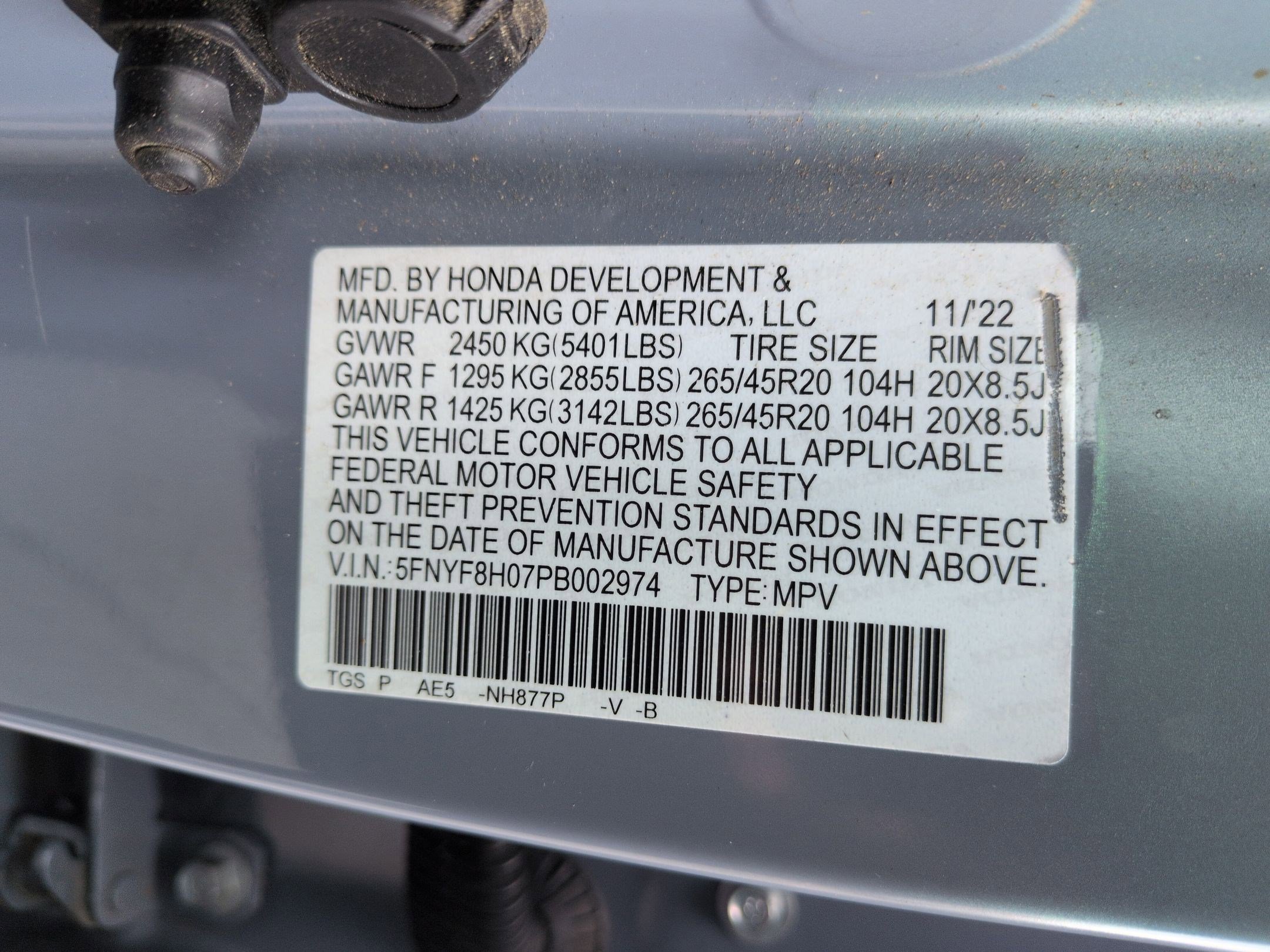 Used 2023 Honda Passport Elite image 35