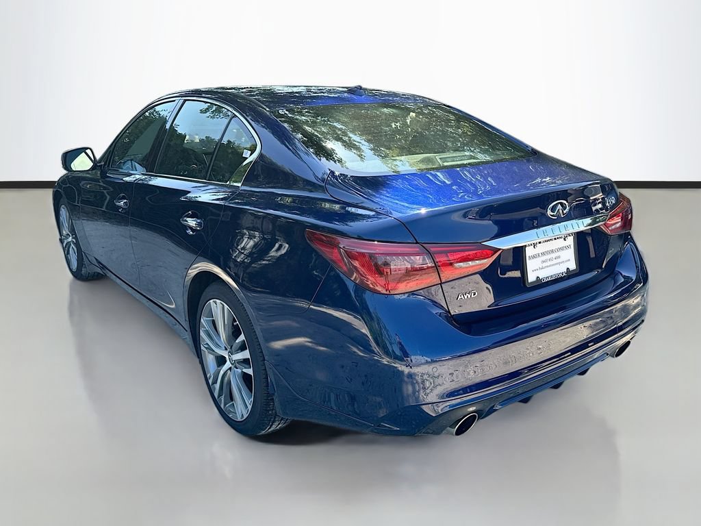 Used 2021 INFINITI Q50 Sensory w/ Cargo Package AWD/4WD image 7