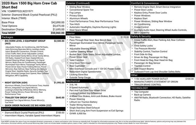 Used 2020 RAM 1500 Big Horn AWD/4WD image 5