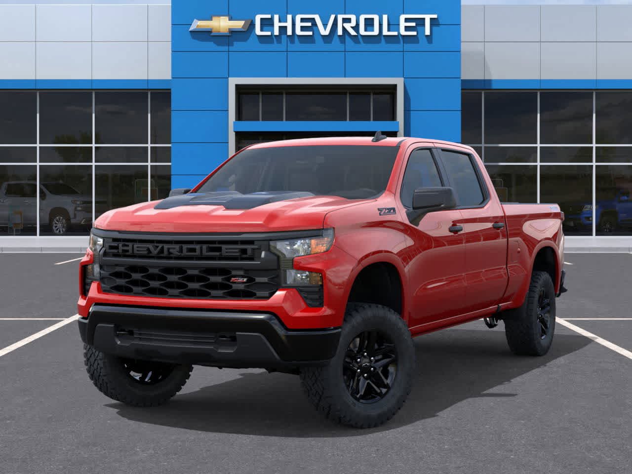 New 2026 Chevrolet Silverado 1500 Custom Trail Boss w/ Dark Appearance Package AWD/4WD image 6