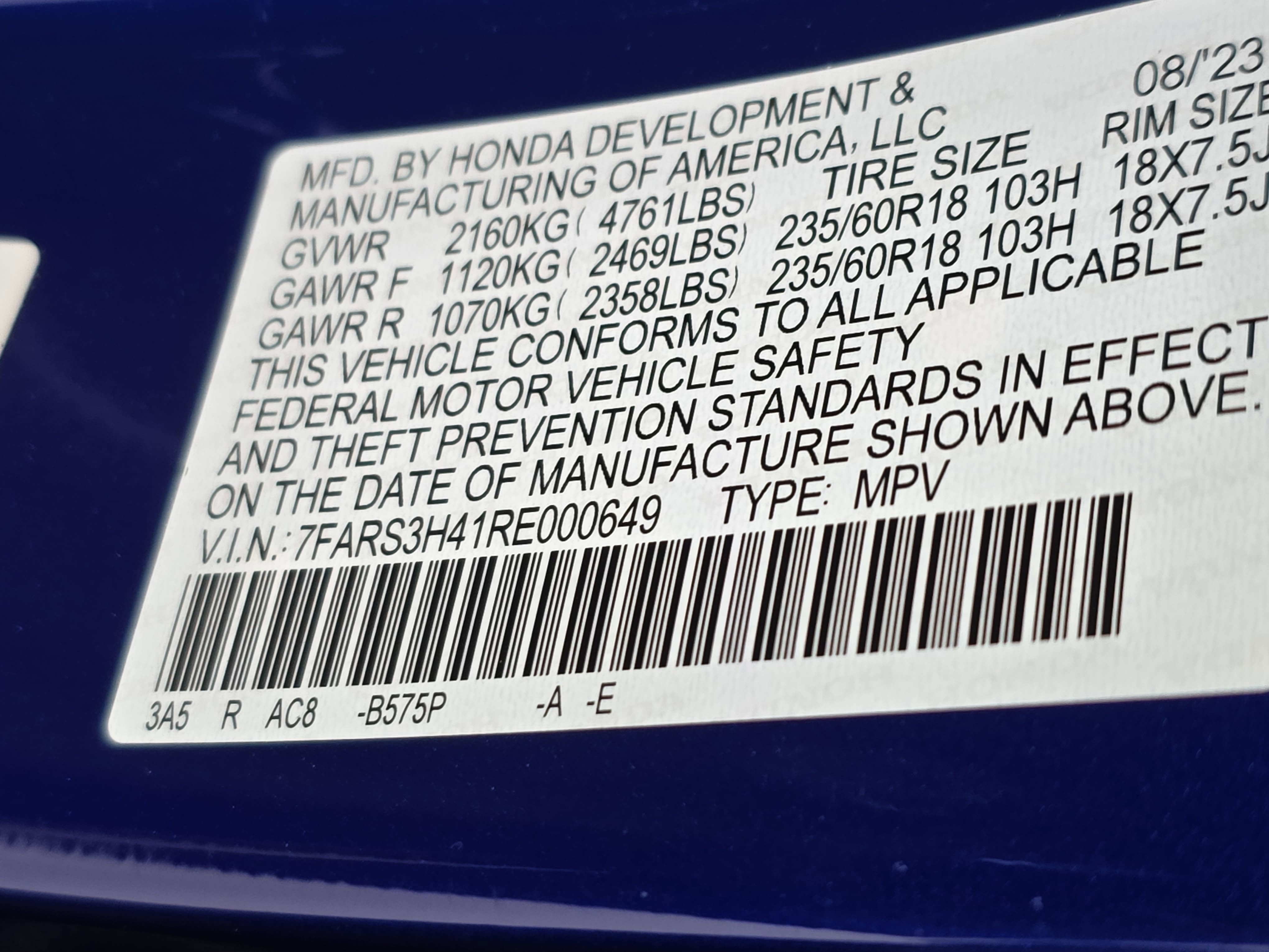 Certified 2024 Honda CR-V EX image 32