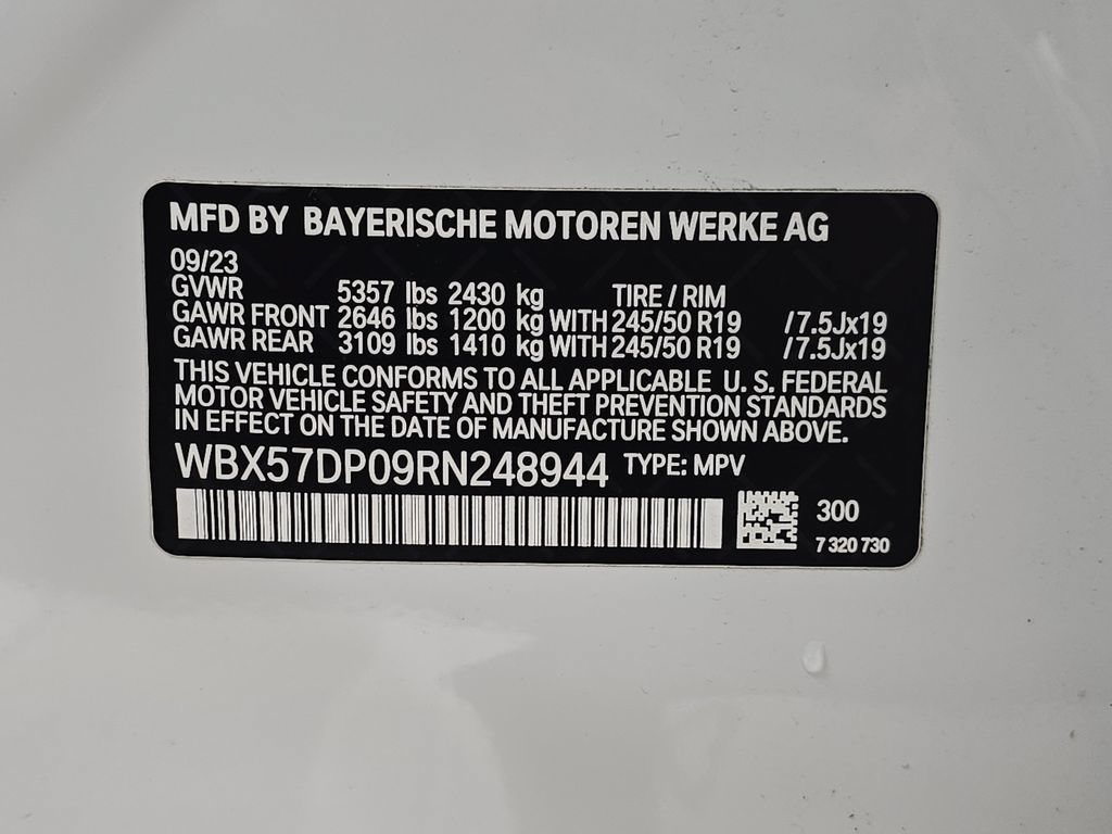 Certified 2024 BMW X3 xDrive30i w/ Convenience Package w/ZPA AWD/4WD image 31