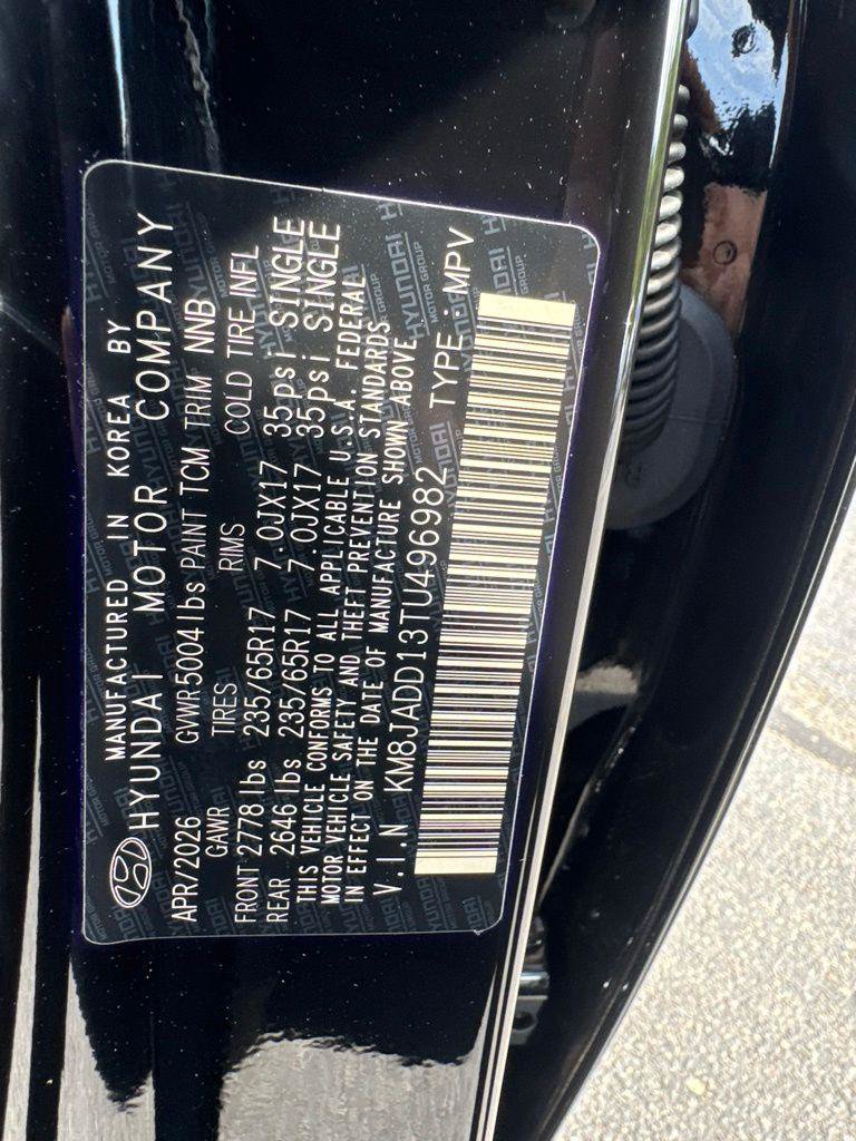 New 2026 Hyundai Tucson Blue SE AWD/4WD image 9