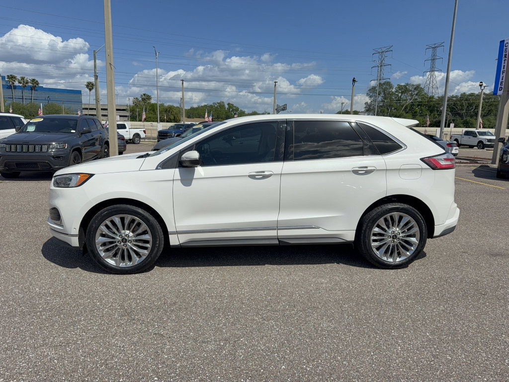 Certified 2021 Ford Edge Titanium w/ Equipment Group 301A image 2