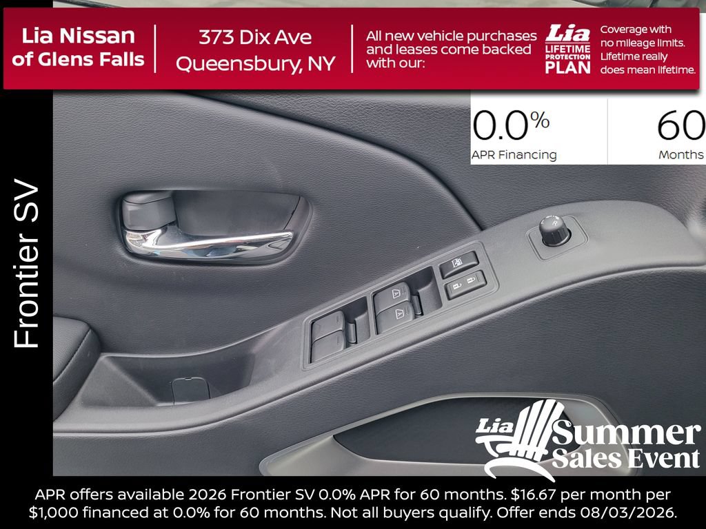 New 2026 Nissan Frontier SV w/ SV Convenience Package AWD/4WD image 11