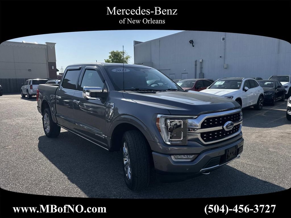 Used 2022 Ford F150 Platinum w/ Equipment Group 701A High image 1