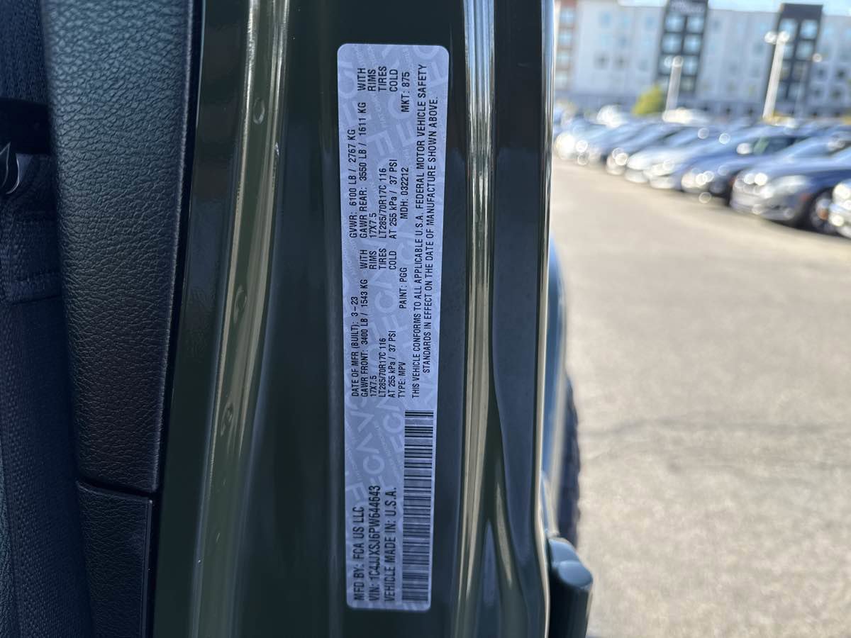 Used 2023 Jeep Wrangler Unlimited Rubicon 392 w/ Trailer Tow Package image 27