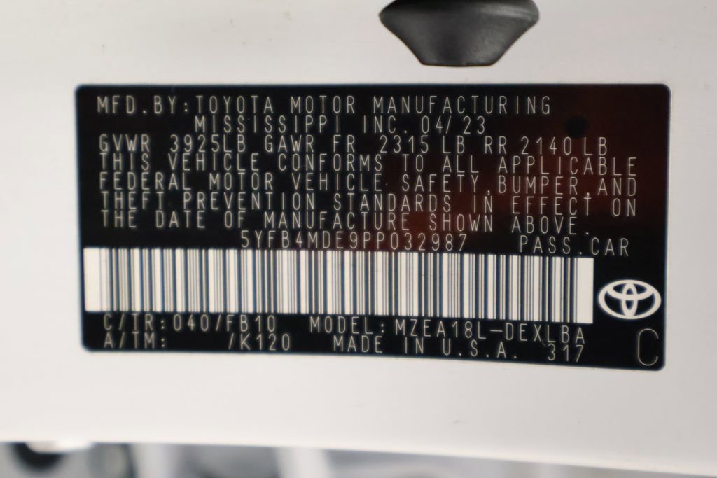 Certified 2023 Toyota Corolla LE FWD image 17