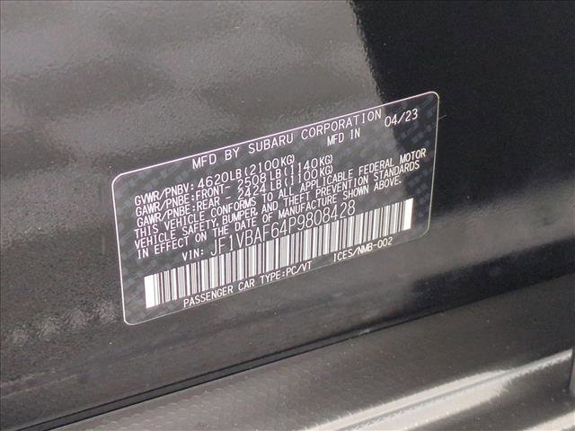 Certified 2023 Subaru WRX Premium w/ Popular Package #2 AWD/4WD image 27