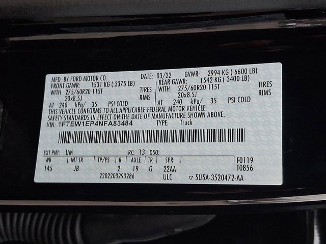 Used 2022 Ford F150 XL w/ STX Appearance Package image 29