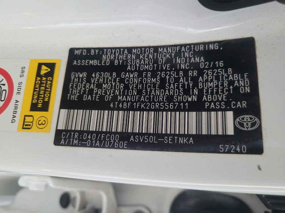 Used 2016 Toyota Camry LE image 33