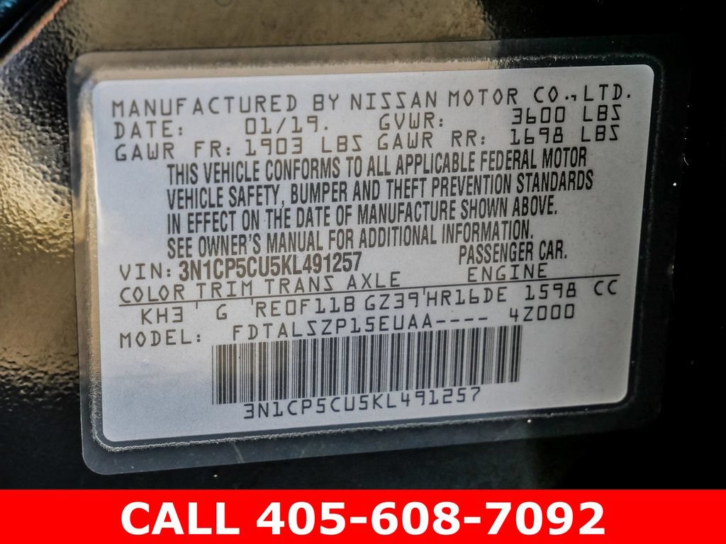Used 2019 Nissan Kicks SV FWD image 30