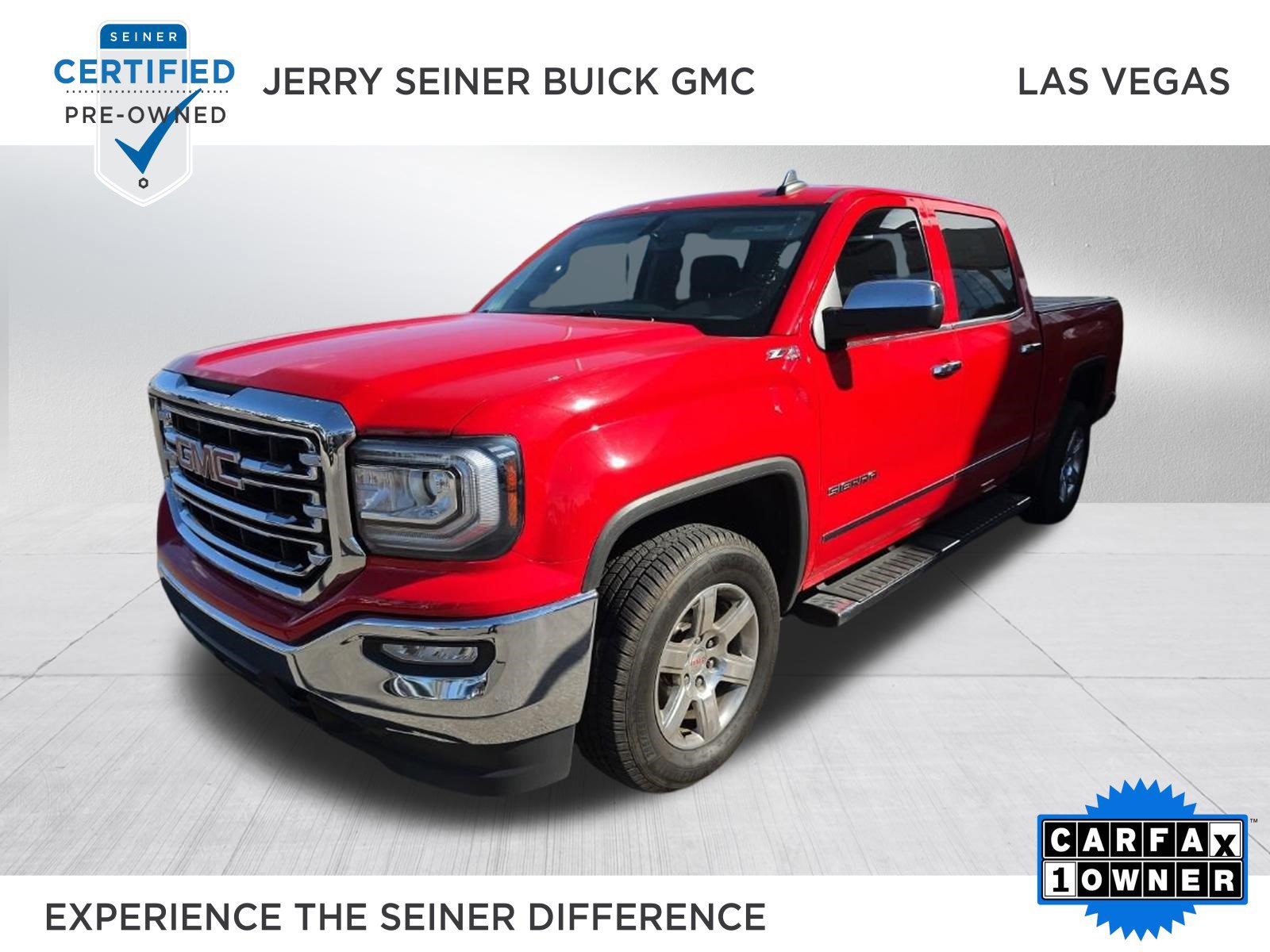 Certified 2017 GMC Sierra 1500 SLT w/ Suspension Package, Off-Road
