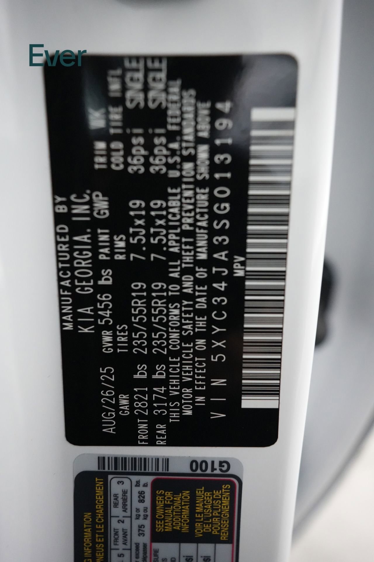 Used 2025 Kia EV6 Light w/ Light LR Technology Package RWD image 26