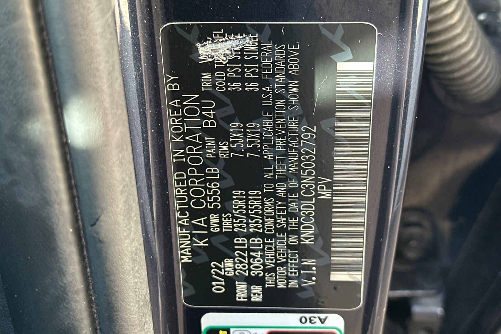 Used 2022 Kia EV6 Wind w/ Wind Technology Package image 40