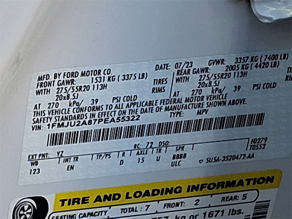 Certified 2023 Ford Expedition Limited image 26