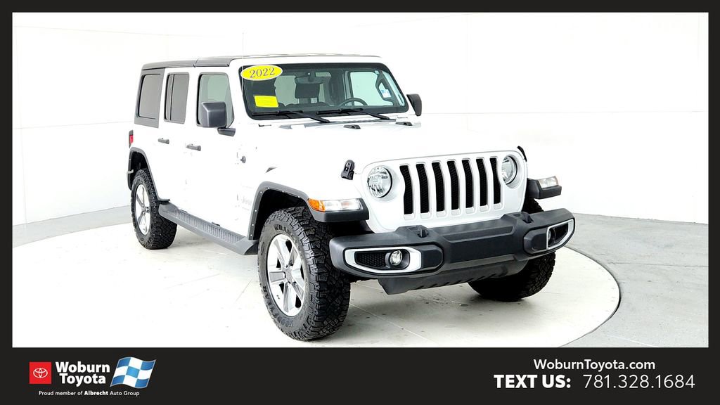 Used 2022 Jeep Wrangler Unlimited Sahara w/ Cold Weather Group