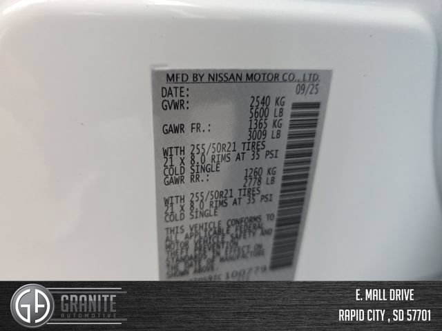 New 2026 Nissan Murano Platinum w/ Cargo Package AWD/4WD image 31