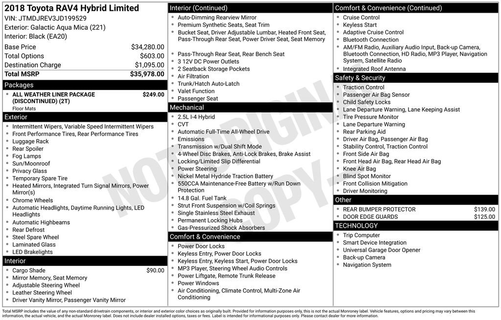 Used 2018 Toyota RAV4 Limited image 10