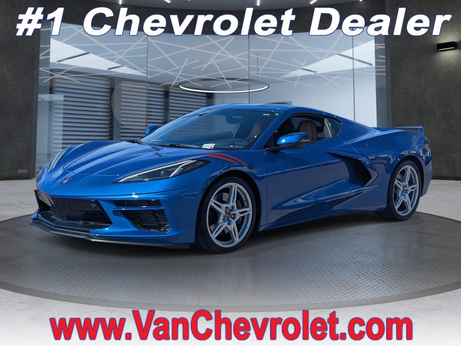 Used 2021 Chevrolet Corvette Stingray Preferred Cpe w/ Z51 Performance Package image 1