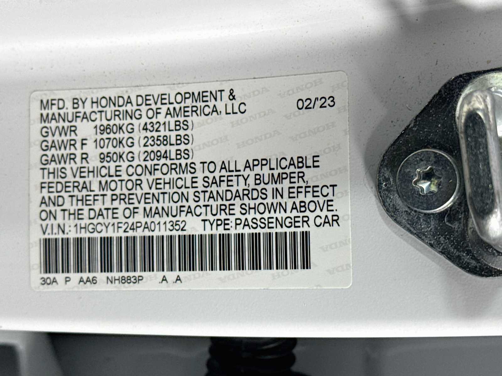 Used 2023 Honda Accord LX image 27
